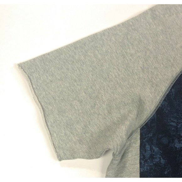 PRPS Birth Pullover Mens XL Crew Neck Cut Off Short Sleeve Sweat Tee T-Shirt - Picture 5 of 10